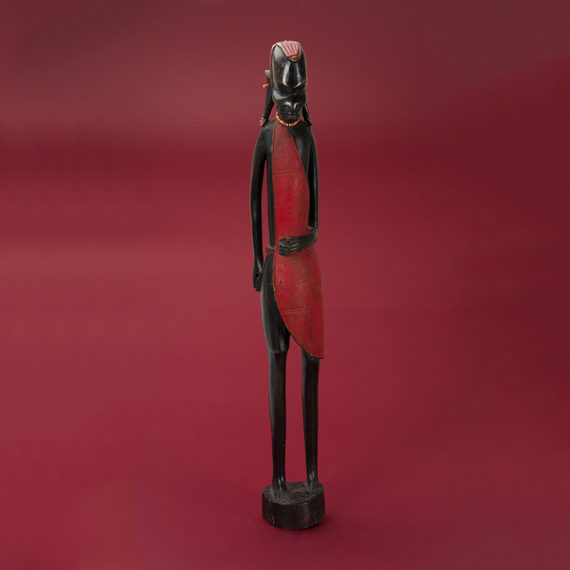 Rzeźba wojownik masajski